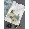 thumbnail image 3 of Illustrated State-texas T-Shirt Women -Jacob Green Designs, Female 4X-Large, 3 of 4
