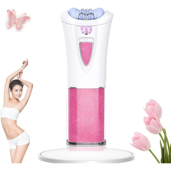 Glabrouse Skin Epilator for Face, 2025 New Glabours Skin Hair Remover for Women with LED Light for Women, Portable Electric Device for Face/Arms/Bikini Area