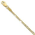 thumbnail image 1 of 14K Yellow Gold chain style Figaro Flat 7 in 2 mm 2.2, 1 of 4