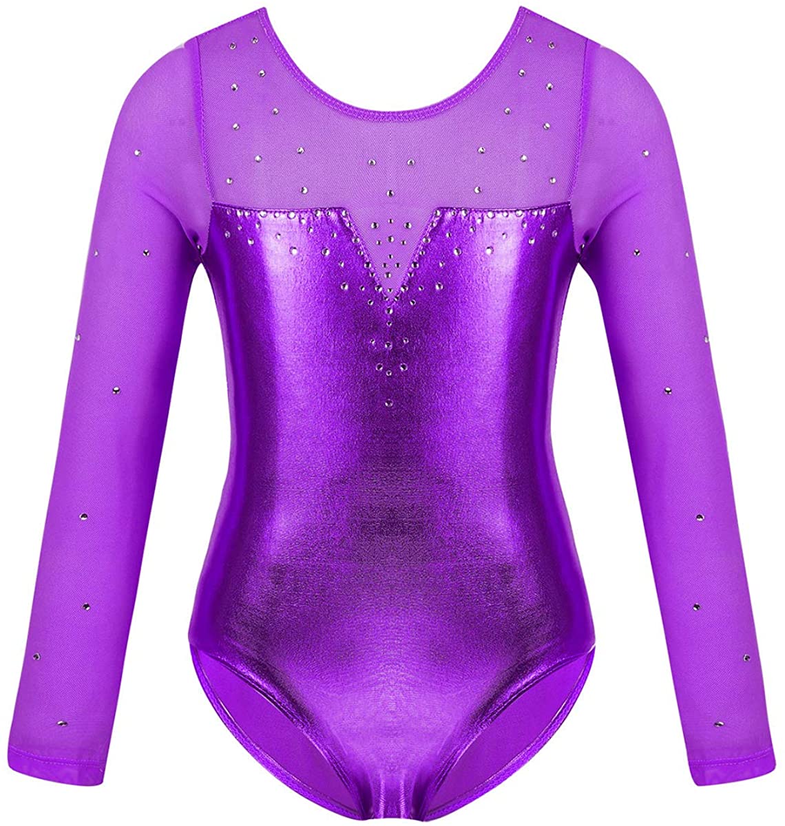 Kids Girls Leotard Jumpsuit OnePiece Bodysuit Ballet Dancewear