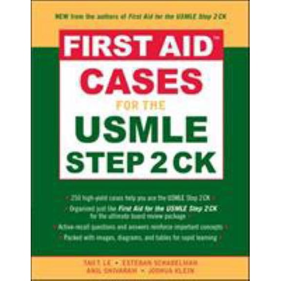 Pre-Owned First Aid Cases for the USMLE Step 2 CK (First Aid USMLE) (Paperback) 0071464115 9780071464116