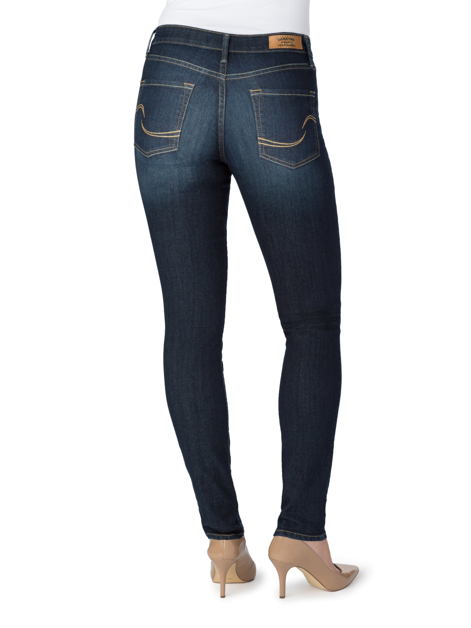 Signature by Levi Strauss & Co. Women's Totally Shaping Skinny Jeans -  