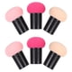thumbnail image 2 of Juego de 6 esponjas de maquillaje con forma de hongo, esponja cosmética de doble uso para base de maquillaje, herramienta para aplicar crema BB en seco y húmedo, 2 of 8