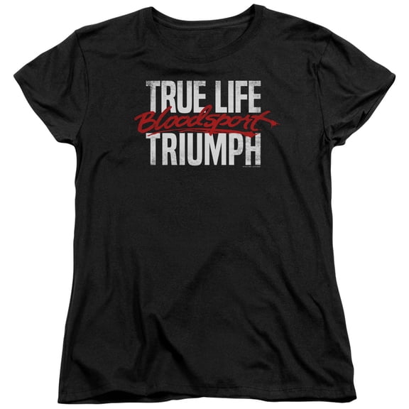 Bloodsport - True Story - Women's Short Sleeve Shirt - Small