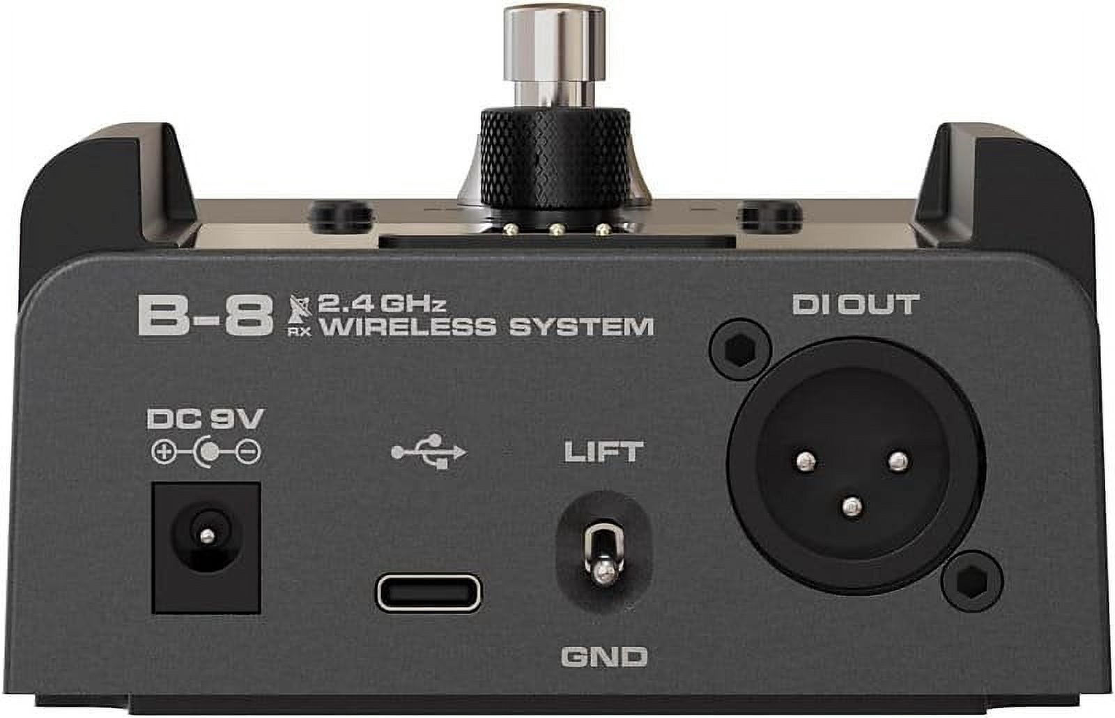 NUX B-8 Professional 2.4GHz Guitar Wireless System - Black