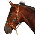 thumbnail image 3 of Highland 127010BG Halter with Leather Accents - Beige Horse, 3 of 3