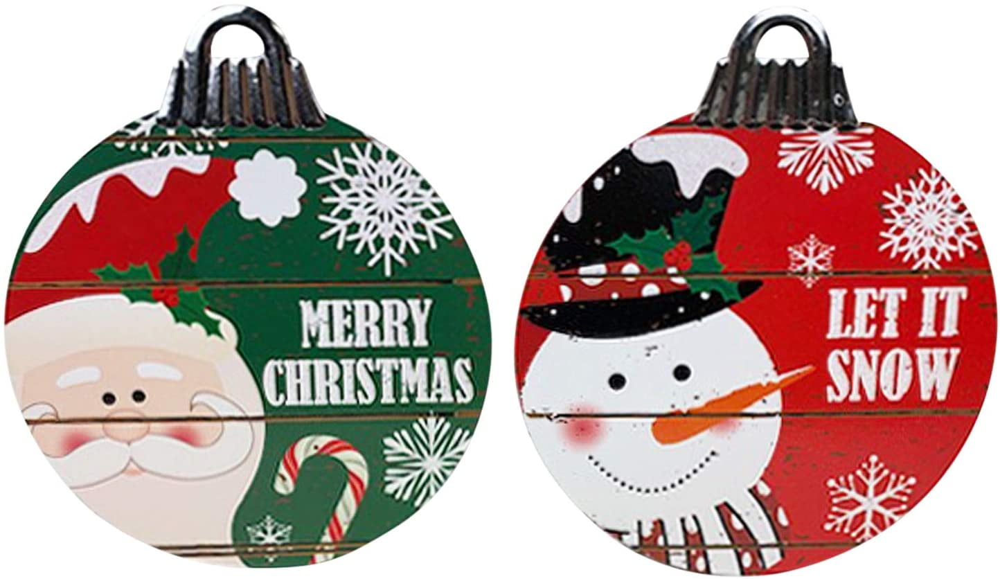 Greenbrier International Christmas Ornament Wall Signs Merry Christms