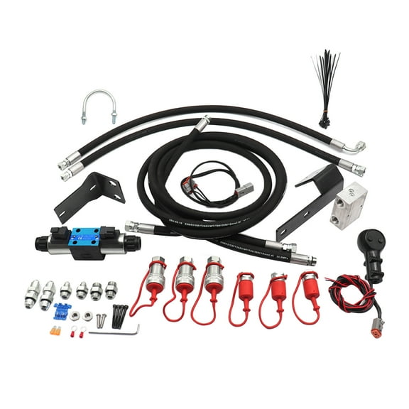 NEWZQ Third Function Valve Kit for Kubota L2501 L3301 L3901 L3200 L3800