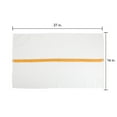 thumbnail image 5 of Arkwright Power Gym Hand Towels (12 Pack), 16x27 in., Soft Cotton, White with Gold Stripe, 5 of 7