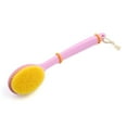 thumbnail image 4 of Unique Bargains 13.4" Soft Bristle Long Handle Bathroom Bath Brush, Pink, 4 of 8