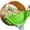 Green, variant on NexTone Clip On Strainer Silicone for All Pots and Pans, Pasta Strainer Clip on Food Strainer for Meat Vegetables Fruit Silicone Kitchen Colander (Navy)