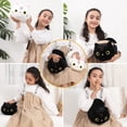 thumbnail image 5 of 2 piezas de peluche de gato negro/blanco, peluche de gato negro, almohada de gato Kawaii, juguete de peluche de gatito lindo para amigo, cumpleaños, San Valentín, Navidad (9,8) Sincero Hogar, 5 of 5