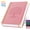 Pink, variant on FOCUSDAY A5 Spiral Notebook, 5.7"x8.4" Hardcover Leather Cover Journal, 300-Page College Ruled Notebook with 100GSM Thick Paper, Twin-Wire Binding for Note Taking & Creative Writing(Green)