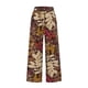 thumbnail image 4 of Pntutb Mujeres Impresión Algodón Lino Tobillo-Longitud Pantalones Pokets Casual Elástico Pantalones Largos Pntutb Pntutb-8138, 4 of 8