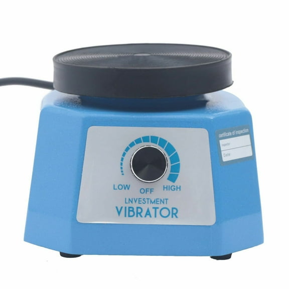 4" 110V Dental Lab Round Variable-Intensity Model Vibrator Platform Shaker 100W
