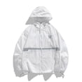 thumbnail image 2 of QSAWXQZ Men's Reflective Sun Protection Windbreaker UPF 50+ Zip up Lightweight Hooded Jacket Loose Breathable Outdoor Activewear with Pockets 2XL, 2 of 5