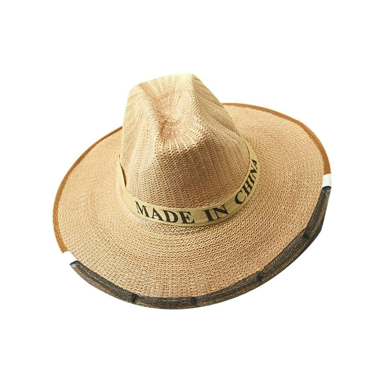 Beekeeper Hat Sun Protection Portable Universal Cowboy Hat for Camping A