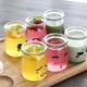 thumbnail image 5 of 12 tarros de yogur de cristal con tapas con diferentes decoraciones de emoticonos, tarro de crema de postre con capacidad de 100 ml, 5 of 8