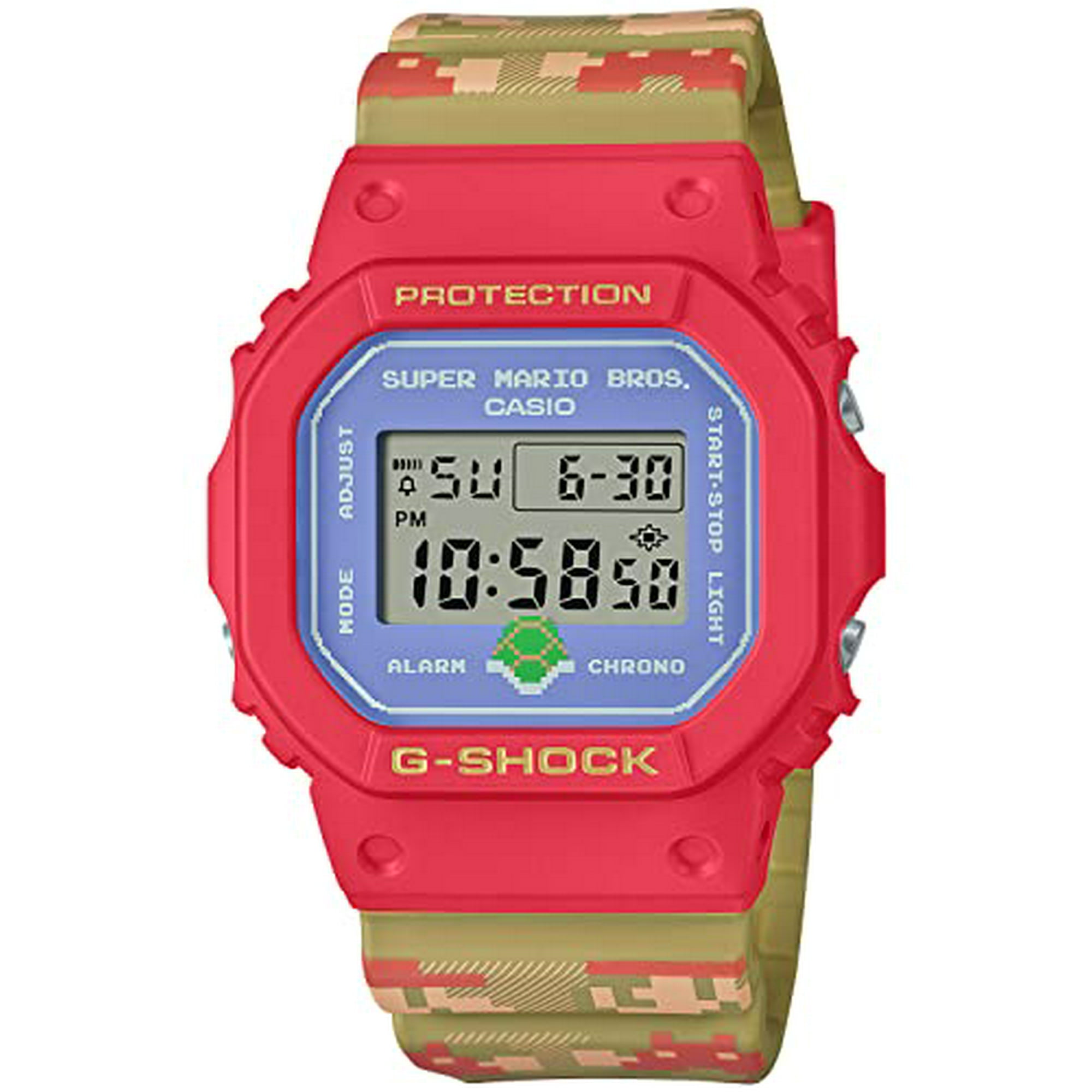 G-Shock] [Casio] Watch SUPER MARIO BROTHERS Collaboration Model DW