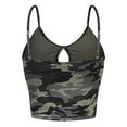 thumbnail image 6 of Womens Tank Tops Camouflage Sleeveless Backless Spaghetti Strap O Neck Racerback Vest Grey Summer Clothes Teen Girls L, 6 of 6