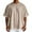 Khaki, variant on MNCEKFOD T Shirts for Mens Oversized Crew Neck Tshirts Large Size Round Shoulder Sleeve Relaxed Fit Mens Tops Blue L