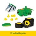 John Deere Toddler Kids Play Construction Toy Tractor with BatteryPowered Drill, 16 Pieces