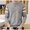 Gray, variant on Mens Round Neck Dual Stripe Sweater