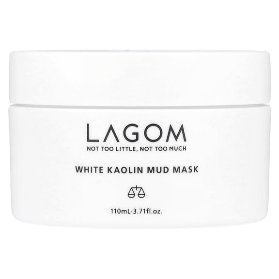 LAGOM White Kaolin Mud Beauty Mask, 3.71 fl oz (110 ml)