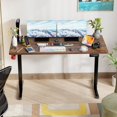 thumbnail image 4 of PayLessHere Electric Standing Desk 55x24 Inch Height Adjustable Desk Large Space Office Computer Desk with Headphone Holder 2 Memory Function for Home Office,Brown, 4 of 7