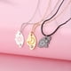 thumbnail image 4 of Collar Collar de corazón para 3 collares de mejores amigas Joyería de amistad para hermanas Cada collar presenta un sol y una luna, 4 of 5