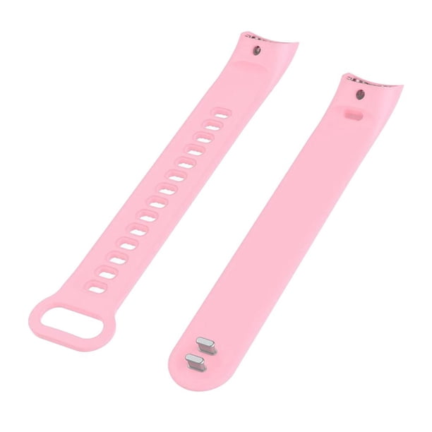 Banda con correa de silicona Pulsera Reemplazo Correa Muñeca Silicona Suave TPU Para Honor 3 Rosa Rosado Magideal Banda con correa de silicona