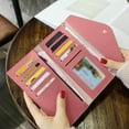 thumbnail image 4 of RXIRUCGD Slim Wallet Women PU Leather RFID Blocking Credit Card Holder Bifold Thin Wallet with Tassels Casual Fashion Change Wallet Best Birthday Mothers Day Gifts, 4 of 4