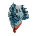 thumbnail image 2 of pitrice Battleship RC Warship Remote Control Cruiser Speedboat Model Children Aircraft Carrier Toys Holiday Gift, 2 of 8