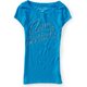 thumbnail image 1 of Aeropostale Womens Sequin Script Graphic T-Shirt, Azul, X-Large, 1 of 2