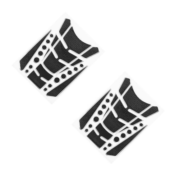 WORGEOUS 2pcs Motorcycle Gas Tank Sticker Tank Cap Sticker Gas Tank Pad Motorcycle Decor Motorcycle Accessories Motorcycle Decals Gas Tank Protectors
