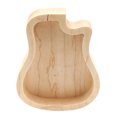thumbnail image 1 of Estuche de madera para púas de guitarra Caja para púas de guitarra con forma de guitarra Estuche para guardar púas de guitarra, 1 of 8
