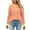 Orange, variant on Womens Plus Size Striped Color Block Sweatshirts Long Sleeve Round Neck Casual Loose Fitting Pullovers Tops Shirts,Red,L