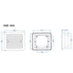 thumbnail image 3 of Paquete De 2 Ventiladores De Ventilación De Ventilación Lateral RV Con Ventilador De Enfriamiento De 2000 RPM, Reemplazo Universal Para Remolque Campe Baoblaze Ventilador de ventilación de aire de lado RV, 3 of 8