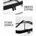 thumbnail image 3 of Cqxid Home Textile Storage Under $10 Rinse Cosmetics Bag And Wash Portable And Travel 2PC Transparent Housekeeping & Organizers, 3 of 6