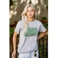 thumbnail image 3 of Clean Green Vegan Protein Healthy Men's Graphic T Shirt Tees Brisco Brands S, 3 of 4