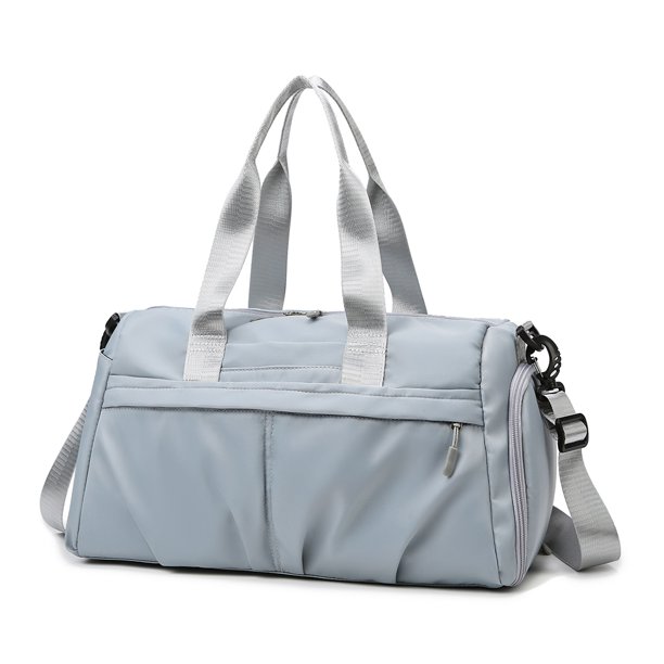 Bolsa de lona impermeable para deportes Plegable con compartimento para zapatos de bolsillo húmedo y seco Likrtyny Para Estrenar