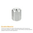 thumbnail image 4 of M6 x 1-Pitch 15mm Length Coupling Nuts, 8 Pack 304 Stainless Steel Metric Hex Rod Coupling Nuts, 4 of 5