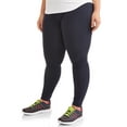 thumbnail image 4 of Athletic Works Women's and Women's Plus Stretch Cotton Blend Ankle Leggings with Side Pockets, 4 of 4