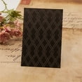 thumbnail image 6 of AOOOWER Plastic Embossing Plate Grid Background Embossing Folder For Kids Adults Crafting Activity Easy to Use, 6 of 8