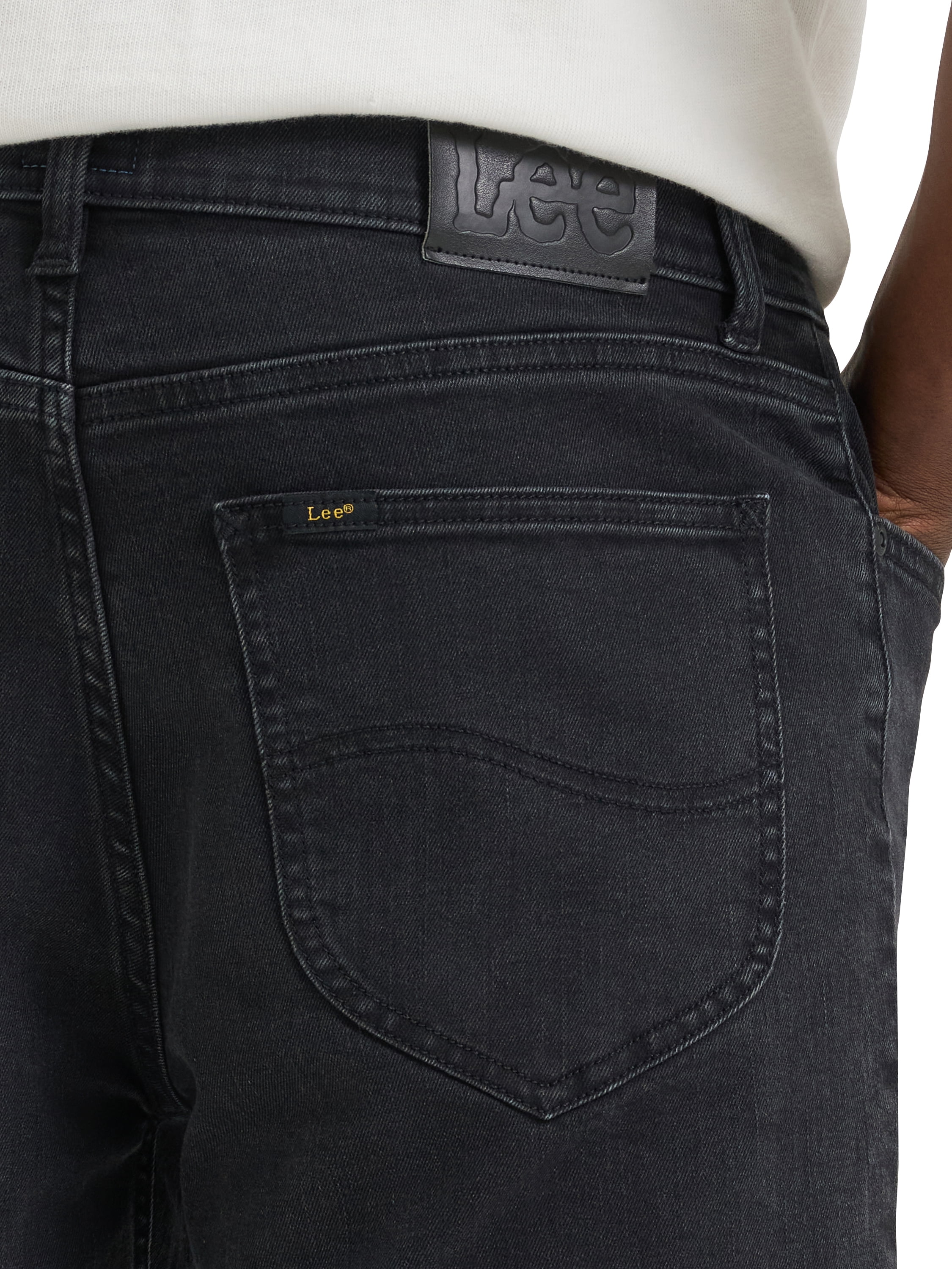 Lee® Men's Five Pocket Relaxed Taper Denim Jeans
