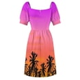 thumbnail image 6 of Island Sunset Sleeveless Dress Summer skirt Elegant gowns summer dress womens 2024, 6 of 7
