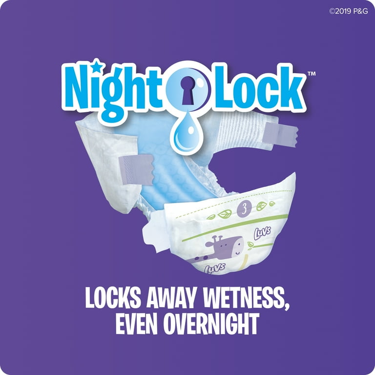 Luvs BIG PACK Triple Leakguards Diapers Size 2, 228 Count