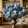 thumbnail image 4 of Beforeyayn Artificial Bearded Flower with Natural Oil Painting Style Colors, EVA Touch Fake Flowers for Home Decor, for Homeowners and Florists, Perfect for Living Room, Bedroom, 4 of 6