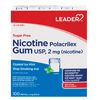 LEADER NICOTINE GUM 2 MG MNT 100 CT