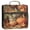 Beautiful Fall Scene, variant on Water-Resistant 3-Ring Binder Organizer with Multiple Pockets Zipper Binder Bag for Office Bamboo Pattern